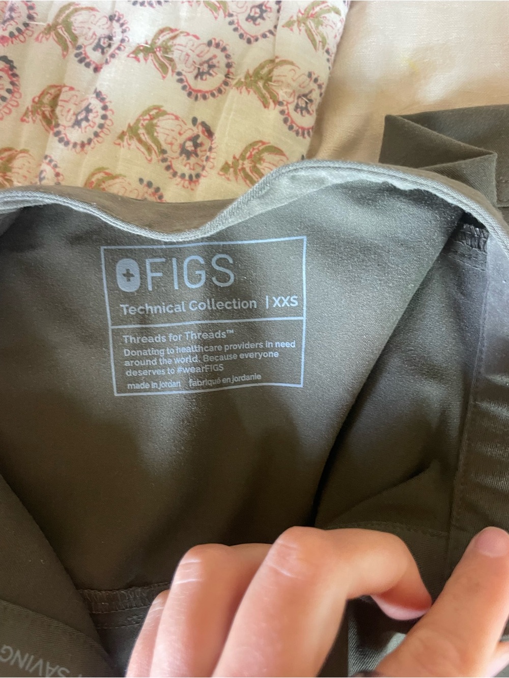 Figs spruce rafaela alexandria wide leg set - Picture 6 of 9